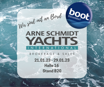 Arne Schmidt Yachts International auf der BOOT Düsseldorf 23